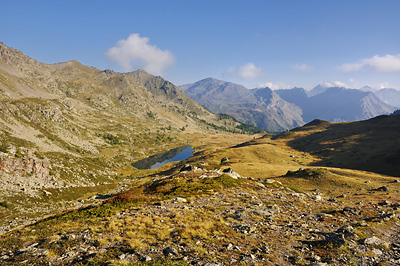 photo montagne alpes randonnée GR5 cerces nevache lac cristol