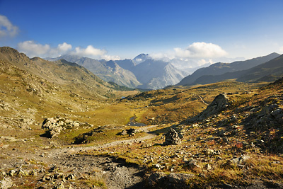 photo montagne alpes randonnée GR5 cerces nevache lac cristol