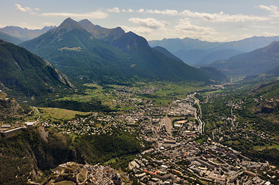 photo montagne alpes randonnée GR5 cerces briancon vue croix toulouse