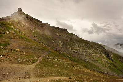 photo montagne alpes randonnée GR5 col bonhomme