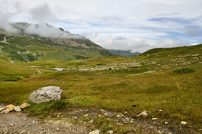 photo montagne alpes randonnée GR5 col bonhomme