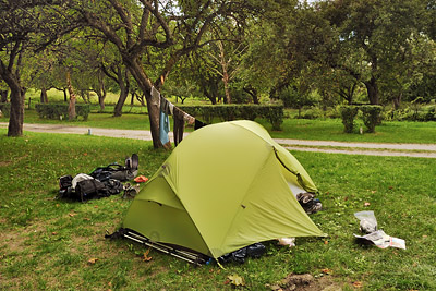 photo montagne alpes randonnée GR5 tarentaise landry camping