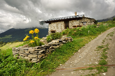 photo montagne alpes randonnée GR5 beaufortain