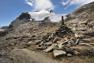 photo montagne alpes randonnée GR5 vanoise col leisse