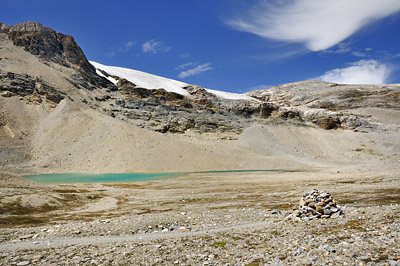 photo montagne alpes randonnée GR5 vanoise lac nettes