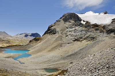 photo montagne alpes randonnée GR5 vanoise lac nettes