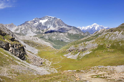 photo montagne alpes randonnée GR5 vanoise mont blanc col leisse