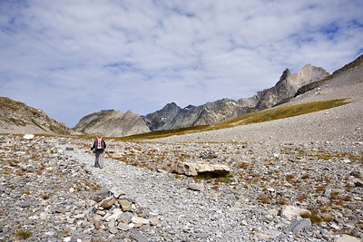 photo montagne alpes randonnée GR5 vanoise loza vallon