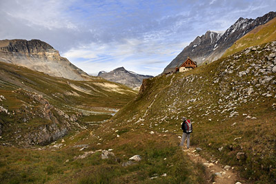 photo montagne alpes randonnée GR5 vanoise leisse