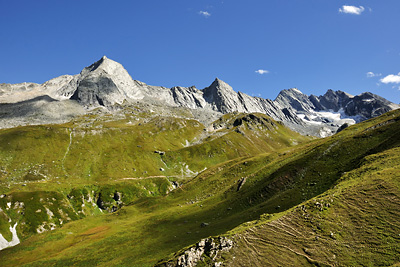 photo montagne alpes randonnée GR5 vanoise paturages