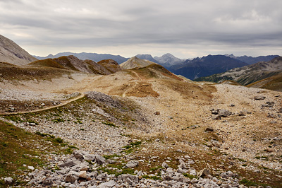 photo montagne alpes randonnée GR5 vanoise col chaviere