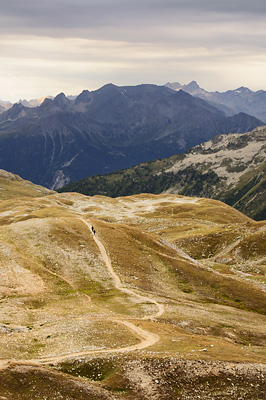 photo montagne alpes randonnée GR5 vanoise col chaviere