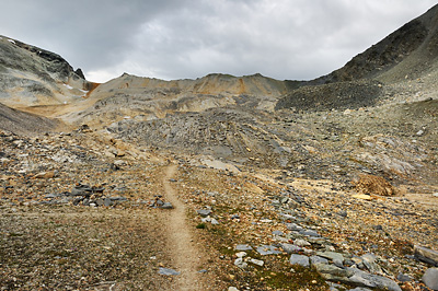 photo montagne alpes randonnée GR5 vanoise col chaviere