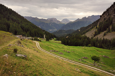 photo montagne alpes randonnée GR5 vanoise polset hameau village