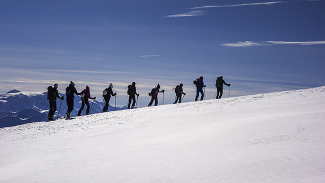 photo montagne alpes randonnée rando ski savoie beaufortain areches grand mont