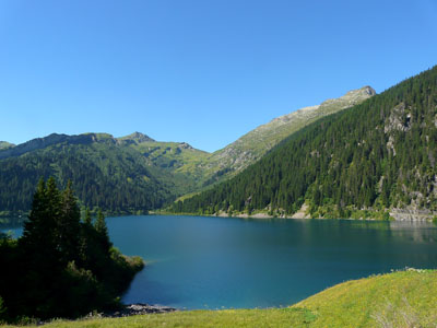 photo montagne alpes randonnée Beaufortain Grand Mont lac de st guerin