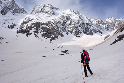 photo montagne alpes ecrins alpinisme grand parcours glacier chardon