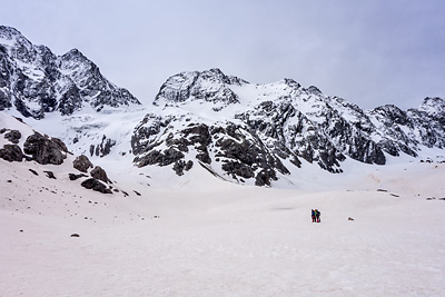 photo montagne alpes ecrins alpinisme grand parcours glacier chardon
