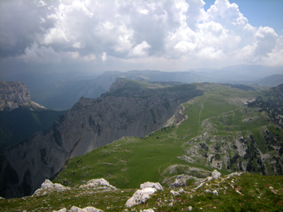 photo montagne alpes randonnée Vercors Grand Veymont Pas des Chattons