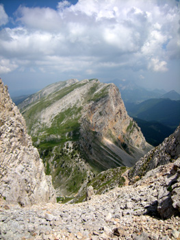 photo montagne alpes randonnée Vercors Grand Veymont Pas de la Ville