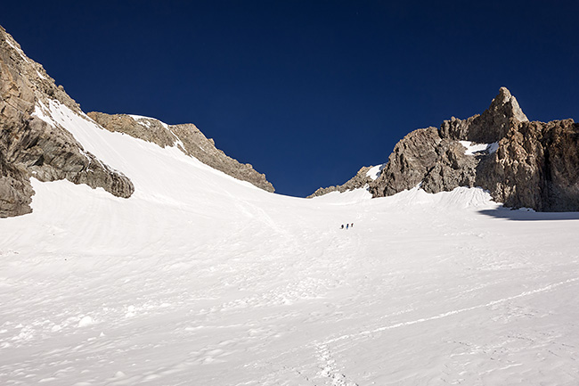 photo montagne alpes alpinisme ecrins grande ruine pointe brevoort voie normale