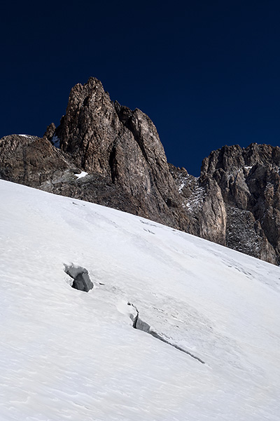 photo montagne alpes alpinisme ecrins grande ruine pointe brevoort voie normale