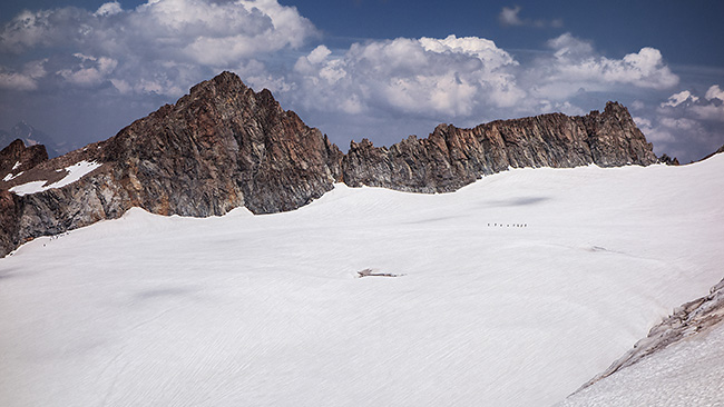 photo montagne alpes alpinisme ecrins grave y cimes glacier girose