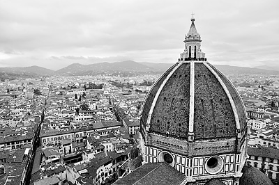 photo italie toscane toscana tuscany florence firenze cathedrale santa maria duomo panorama campanile