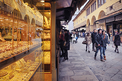 photo italie toscane toscana tuscany florence firenze ponte vecchio bijouterie joaillerie