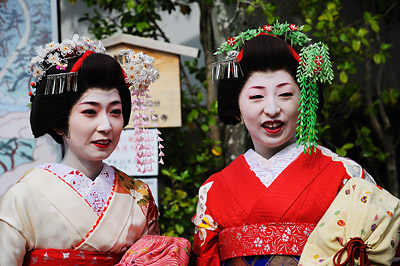 photo japon kyoto geishas