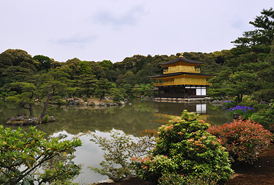 photo japon kyoto pavillon d'or kinkaku-ji