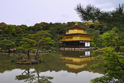 photo japon kyoto pavillon d'or kinkaku-ji