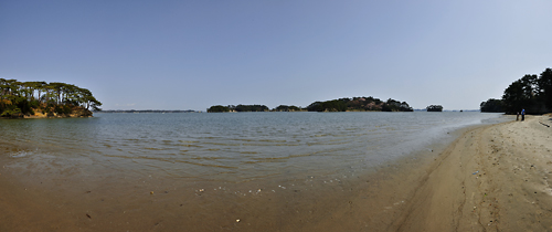 japon matsushima Fukuura-jima panorama