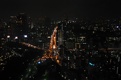 photo japon tokyo tower vue de nuit