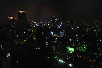 photo japon tokyo tower vue de nuit