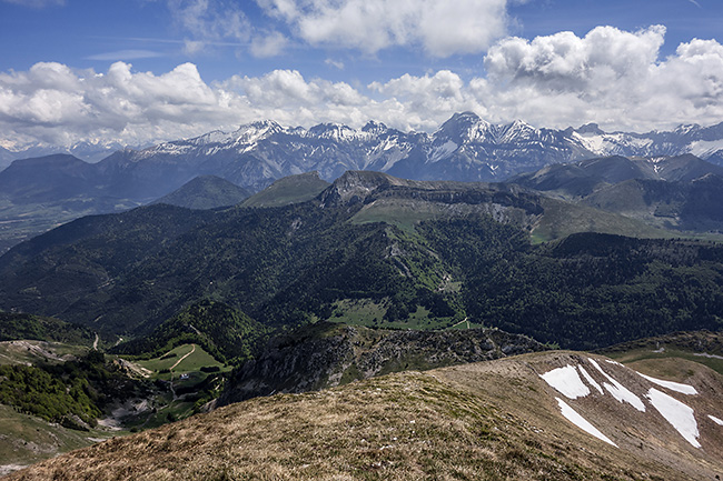 photo montagne alpes randonnée rando vercors baronnies lus la croix haute jocou