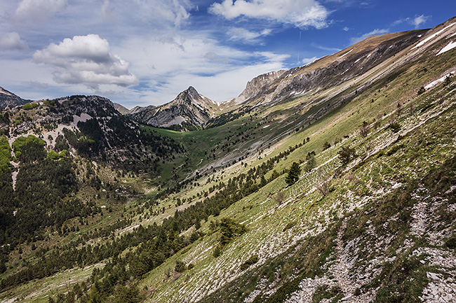 photo montagne alpes randonnée rando vercors baronnies lus la croix haute jocou