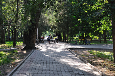 photo voyage asie centrale kirghizstan kirghizistan kirghizie kyrgyzstan bishkek parc