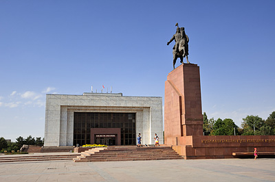 photo voyage asie centrale kirghizstan kirghizistan kirghizie kyrgyzstan bishkek place ala too manas