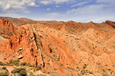 photo voyage asie centrale kirghizstan kirghizistan kirghizie kyrgyzstan bokonvaevo canyon skazka lac Ysyk-Köl Issyk-Kul Issyk-Köl