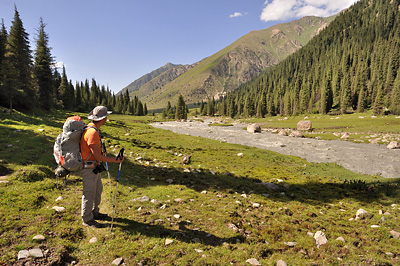 photo voyage asie centrale kirghizstan kirghizistan kirghizie kyrgyzstan karakol lac ala kol randonnee trek altyn arashan