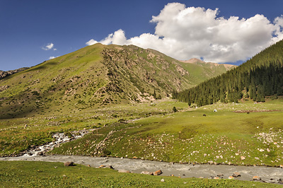 photo voyage asie centrale kirghizstan kirghizistan kirghizie kyrgyzstan karakol lac ala kol randonnee trek altyn arashan