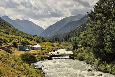 photo voyage asie centrale kirghizstan kirghizistan kirghizie kyrgyzstan karakol lac ala kol randonnee trek