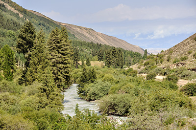 photo voyage asie centrale kirghizstan kirghizistan kirghizie kyrgyzstan karakol lac ala kol randonnee trek