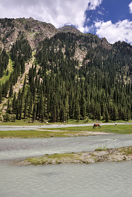 photo voyage asie centrale kirghizstan kirghizistan kirghizie kyrgyzstan karakol lac ala kol randonnee trek