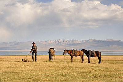 photo voyage asie centrale kirghizstan kirghizistan kirghizie kyrgyzstan lac song köl son koul