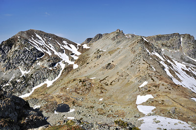 photo montagne randonnée alpes belledonne grenoble lac achard robert col botte lessines