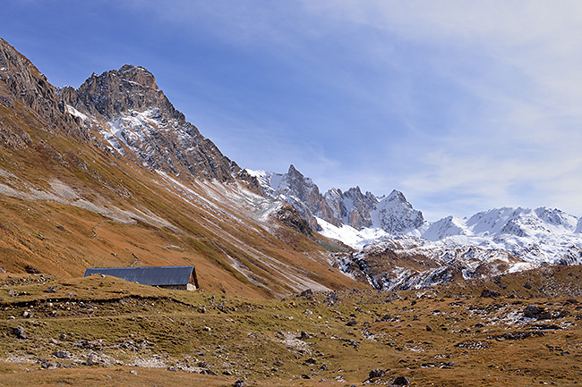 photo montagne alpes randonnée rando savoie cerces valloire lac cerces