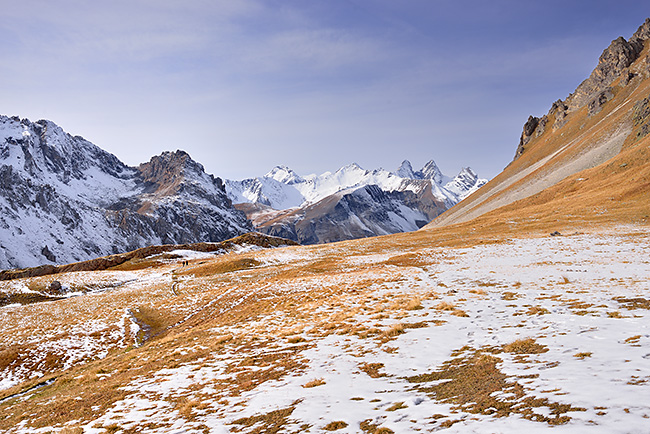 photo montagne alpes randonnée rando savoie cerces valloire lac cerces