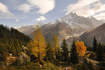 photo montagne alpes randonnée rando aiguilles rouges chamonix lac cornu aiguille verte
